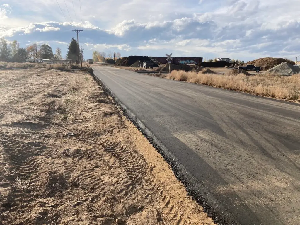 New Road Paved