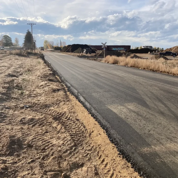 New Road Paved
